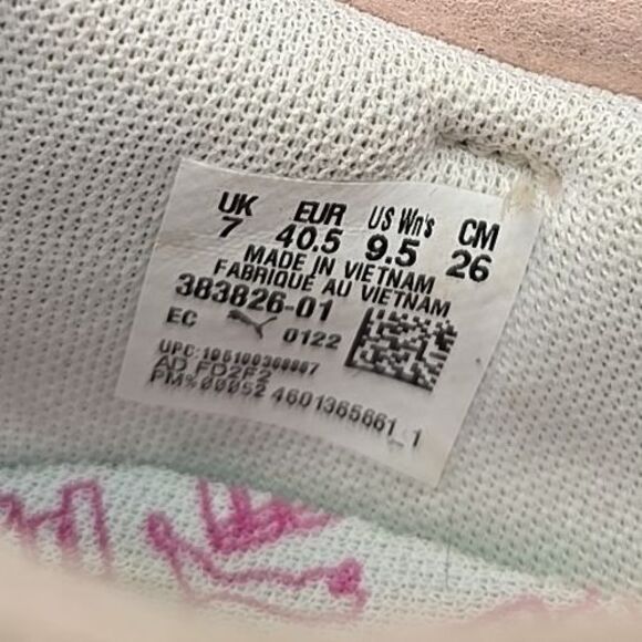 Puma Future Rider Double White Pink Lady' Casual Sneakers 382281-01 Women 9.5 - Picture 16 of 16